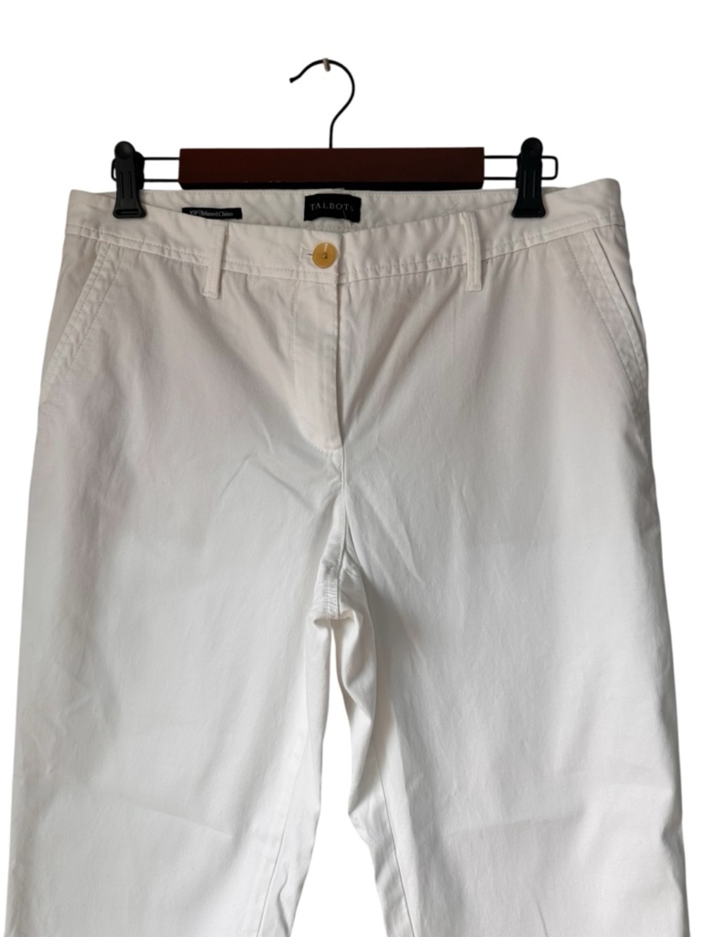Talbots White Chinos - Picture 4 of 8